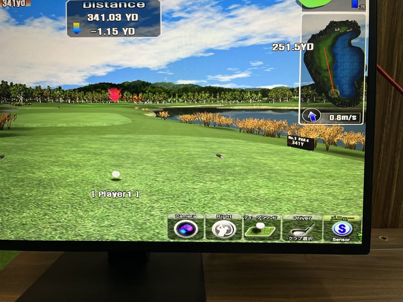 シミュレーションゴルフのイメージ画像